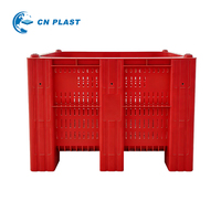 Bac de stockage en plastique multi-couleurs, épaissi, ventilé, empilable, réutilisable, pour fruits et légumes de ferme, recyclable