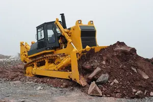 Chinese Famous Brand Hydraulic Bulldozer With Spare Parts Bulldozer Straight Tilting Shovel