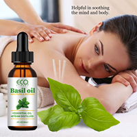 Huile Essentielle de Basilic Purifiante et Clarifiante pour Peaux Grasses, Cheveux, Cuir Chevelu, Massage, Diffuseur, Soin – Huiles Essentielles Biologiques OEM ODM