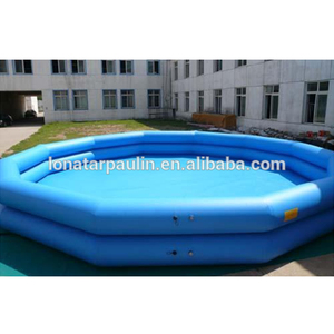 फैक्टरी आपूर्तिकर्ता पानी की टंकी के लिए टिकाऊ पीवीसी लेपित तिरपाल तिरपाल स्विमिंग पूल - Product Image 6