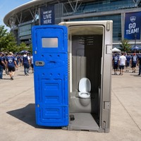Toilettes portables en PEHD, prix direct usine, écologiques, résistantes aux UV, pour extérieur, parcs, fermes et cours