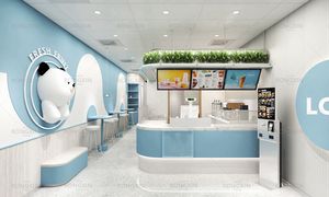 Muebles <span class=keywords><strong>de</strong></span> Exhibición para Quiosco <span class=keywords><strong>de</strong></span> Comida Rápida, Decoración Popular para Tiendas <span class=keywords><strong>de</strong></span> Té <span class=keywords><strong>de</strong></span> Burbujas, para Tiendas <span class=keywords><strong>de</strong></span> Té con Leche - Product Image 2