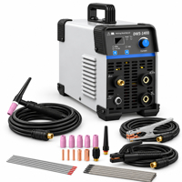 Machine à souder TIG Obo Precision 220V DWS-1400 140A DC Inverter IGBT avec affichage numérique 6KW pour tôles minces revêtues de poudre