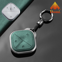 Coque de protection intégrale pour clé de voiture Wuling Baojun KiWi EV en alliage de zinc, accessoires uniques et intemporels GZ Domi