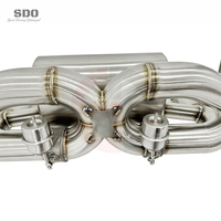 Échappement arrière haute performance en acier inoxydable SDO pour Audi R8 V8 4.2L 2007-2015, silencieux avec commande de soupape à vide