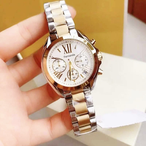 Venta al por mayor con estilo de correa de acero inoxidable de la marca de relojes de marca de seis pines cronógrafo relojes <span class=keywords><strong>para</strong></span> <span class=keywords><strong>mujer</strong></span> - Product Image 2