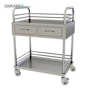 SKH006-1 Multifunctionele Rvs Medische Patiënt Chirurgisch Instrument <span class=keywords><strong>Trolley</strong></span> - Product Image 2