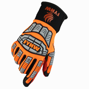 Gants anti-impact <span class=keywords><strong>Mechanix</strong></span> Wear Hi Vis A5 pour le forage et les champs pétroliers, avec rembourrage - Product Image 5