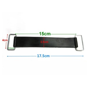Sangle de batterie de moto, sangle de batterie extensible, bande en caoutchouc avec batterie en métal - Product Image 2