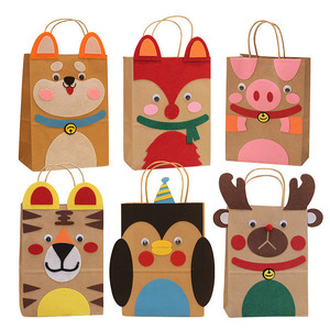 Bolsas <span class=keywords><strong>de</strong></span> Regalo <span class=keywords><strong>de</strong></span> Papel Kraft con Diseño <span class=keywords><strong>de</strong></span> Animales <span class=keywords><strong>de</strong></span> la Selva, León, Safari, Zoológico, <span class=keywords><strong>para</strong></span> <span class=keywords><strong>Fiestas</strong></span> <span class=keywords><strong>de</strong></span> <span class=keywords><strong>Cumpleaños</strong></span> Infantiles - Product Image 1