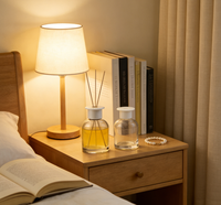 Vente chaude Luxe 180-220ml Bouteille d'aromathérapie en verre de style moderne Diffuseur de haute qualité et bouteille d'emballage