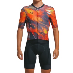 Maillot de ciclismo personalizado Pro Fit para hombre, ropa de <span class=keywords><strong>bicicleta</strong></span> de carreras de verano, fabricante al por mayor - Product Image 1