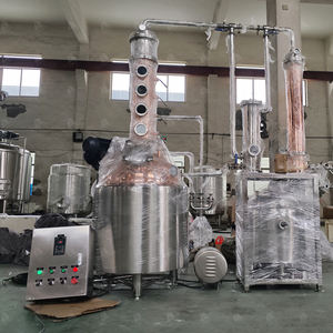 500 litros vapor calefacción cobre <span class=keywords><strong>Vodka</strong></span> Brandy Ron Gin destilación equipo de destilación - Product Image 2
