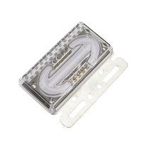 Lumière externe LED pour voiture 12V 24V LED Auto Car Bus Truck Lorry Side Marker Indicator Led Trailer Light Warning Rear Side Lamp