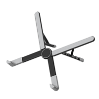 Support universel pour ordinateur portable et tablette, réglable sur 5 niveaux, en alliage d'aluminium, flexible et portable, pour ordinateur portable, innovation 2025