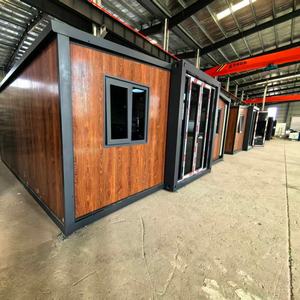 Maisons préfabriquées mini 30 pieds à double aile et double cabine, empilables, 20x20, type conteneur extensible - Product Image 1