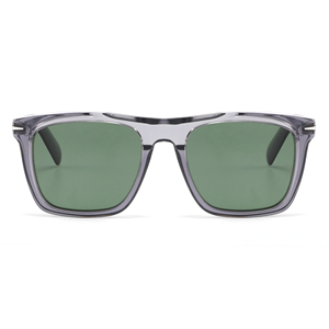 Gafas de Sol Rectangulares con Logotipo Personalizado, Montura Completa de Concha de Tortuga, Lentes Marrones, Protección Anti-UV, Unisex para Adultos - Product Image 6