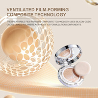 Poudre fixante mate compacte hydratante minérale infusée, coussin d'air à fini mat 36g, qui modifie le teint pour peaux normales