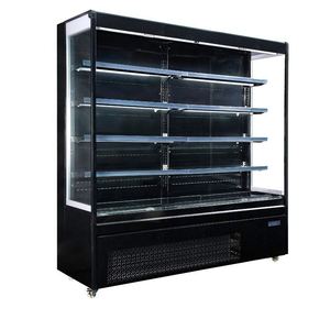 Tủ lạnh thương mại đa boong mở máy làm lạnh <span class=keywords><strong>Mini</strong></span> Máy làm lạnh thẳng đứng Rèm gió mát siêu thị thiết bị làm lạnh - Product Image 6