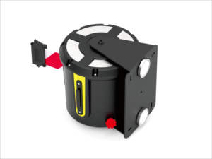 벽걸이 형 경고 20M 75ft 긴 산업용 벨트 배리어 개폐식 배리어 테이프 벨트 개폐식 벨트 카세트 배리어 - Product Image 4