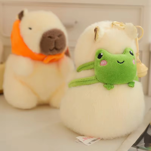 Porte-clés en peluche Capybara - Pendentif de sac, idéal comme cadeau de festival pour garçons et filles - Product Image 3