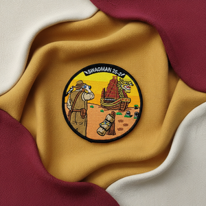 무료 디자인 맞춤 자수 패치 도매 고품질 셔닐 아이언온 맞춤 3D 퍼프 자수 패치 - Product Image 1