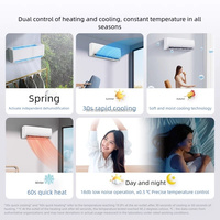Climatisation split intelligente GREE avec pompe à chaleur 24000 BTU Inverter AC pour villa/commercial sans conduit HVAC