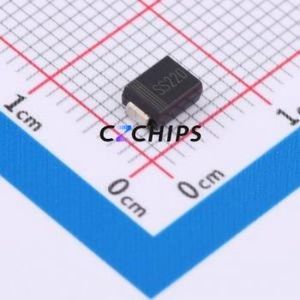 ชิปไดโอด Schottky ไดโอด SMB แบบ SS220B ชิปชิ้นส่วนอิเล็กทรอนิกส์ - Product Image 1