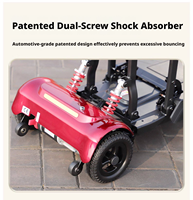 Scooter électrique ultra-léger pour les voyageurs, scooter électrique pliable approuvé par les compagnies aériennes, 15,8 kg, alliage de magnésium