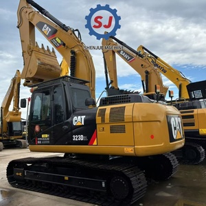 Excavatrice sur chenilles hydraulique Caterpillar CAT323 de 23 tonnes, faible nombre d'heures, engin de construction lourd à vendre, moteur CAT C7.1 - Product Image 6