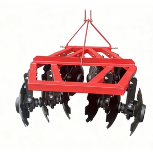 Herse à disques agricole traînée avec disques crantés de 16 pouces, 8 roulements, attache 3 points pour tracteur - Product Image 3