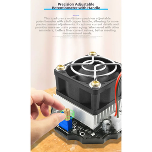 Testeur de charge électronique 65W USB DC5-24V Type-C Voltmètre Testeur de capacité de décharge de batterie Testeur de charge à courant constant - Product Image 4