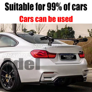 Adecuado para el 99% de los coches, BMW, Benz, Audi, Toyota, diseño exterior, alerón trasero modificado de fibra de carbono, decoración de alerón de maletero. - Product Image 1