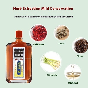 Hong Kong Pharmacy Active Oil Healthcare Supply soulage les ecchymoses La douleur osseuse active le grattage Fabricant Wholesale Essential - Product Image 3