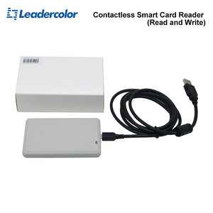 Настольный считыватель карт NFC <span class=keywords><strong>RFID</strong></span> 13,56 МГц с интерфейсом USB, ISO15693, бесконтактный считыватель идентификационных карт 13,56 МГц - Product Image 1