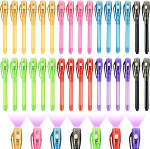 School Stationery Plastic LED Fluorescent Pen Multi Functional Currency Verification Magic Pen UV Invisible Fluorescent Pen - Product Image 1