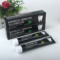 Dentifrice au charbon de bambou pour une haleine fraîche, protection de la santé bucco-dentaire, charbon actif, couleur noire, blanchiment des dents