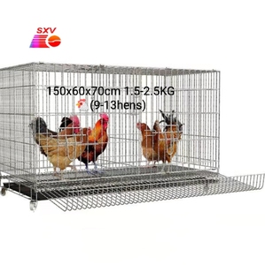 Jaula plegable <span class=keywords><strong>de</strong></span> 150x60x70cm para <span class=keywords><strong>huevos</strong></span> <span class=keywords><strong>de</strong></span> <span class=keywords><strong>gallina</strong></span> - Product Image 1