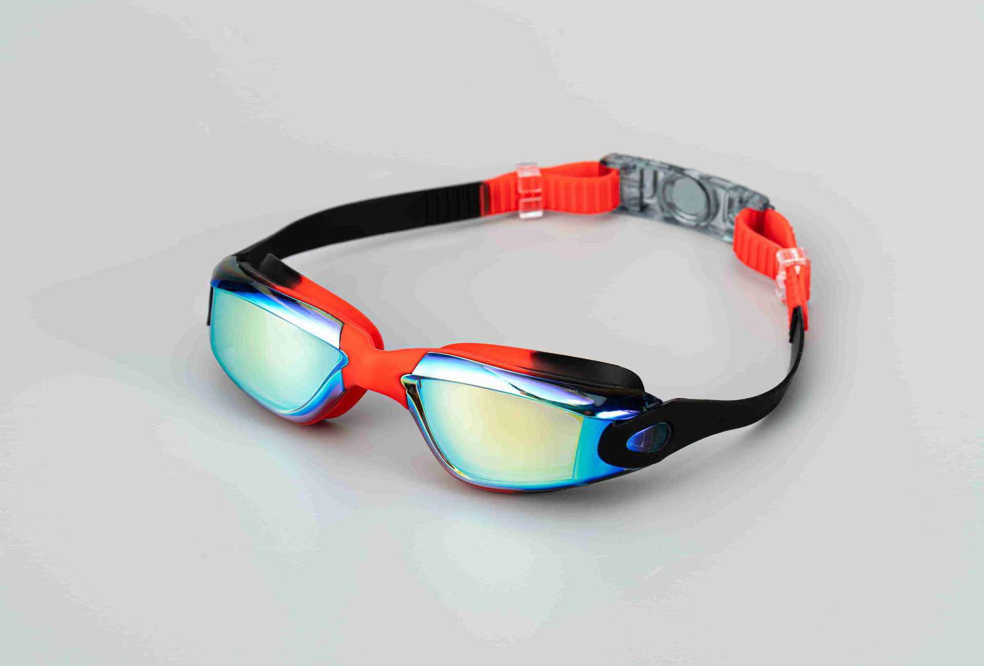 Negro y Rojo Vibrante