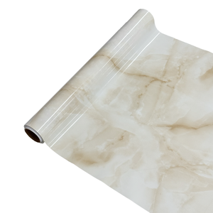 Marmorizzazione tovaglia in PVC tavolo da pranzo copertura con pellicola olografica di plastica biancheria da tavola fodere in pellicola - Product Image 1