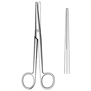 Ciseaux Mayo Stille 17 cm / 6-3/4 pouces, ciseaux chirurgicaux droits à extrémités arrondies, en acier inoxydable, instrument médical d'opération - Product Image 1