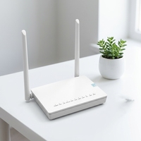 Modem Fiber Optik GM220-S FFTH GPON Epon 1GE+3FE+POTS RJ45 2.4G WiFi Konektor SC 12V DC ONU Jaringan
