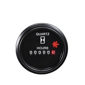 Plastic Diesel Generator Set <b>Timer</b> 3035766 Round Quartz Hours Meter for for Generator Parts - Product Image 1