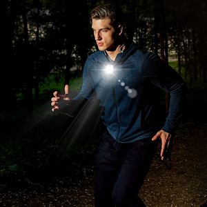 Lampe LED rechargeable à clipser pour la course à pied, 4 modes d'éclairage, mini lampe portable, lampe à clip étanche pour la course nocturne, la promenade des chiens - Product Image 5
