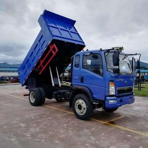 Camion à benne basculante miniature d'occasion Sinotruk Howo 4x2 6 roues |   Camion léger de 3 à 10 tonnes en vente - Product Image 3