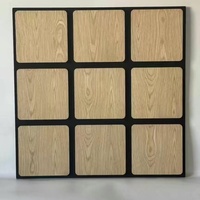 Panneau de plafond acoustique assorti à Akupanel, panneau absorbant le son suspendu en feutre polyester
