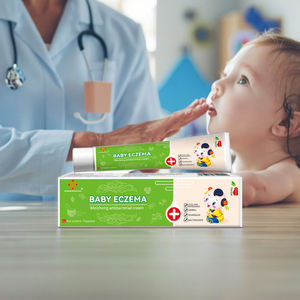 Krim Eksim Bayi MeiZheng 15g, Disetujui Dokter Anak, Herbal Antibakteri, Pereda Gatal Kulit untuk Ruam Panas, Ruam Popok, Plester Cina - Product Image 3