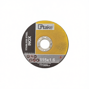 ใบเจียรแบบแบน 115x1.6 มม. สำหรับตัดเหล็กสแตนเลส - Product Image 2