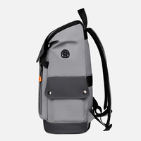 Sac à dos de voyage sportif imperméable en cuir PU de haute qualité, grand format, en polyester, pour étudiants et professionnels, avec compartiment pour ordinateur portable