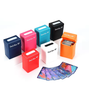 Nhà máy tùy chỉnh 100 + TCG thẻ kinh doanh lưu trữ Hộp Quà Tặng trường hợp chủ trò chơi chơi giao dịch thẻ boong hộp TCG bền vuông - Product Image 2